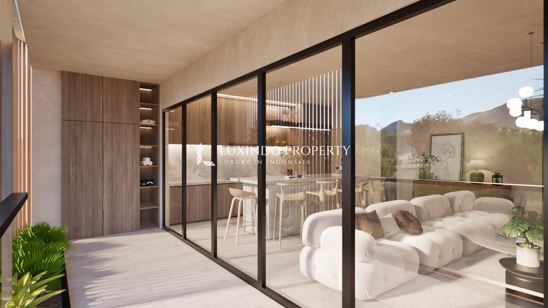 PECATU - DOUBLE POOL FREEHOLD VILLA WITH ROOFTOP LOUNGE (FHV478)